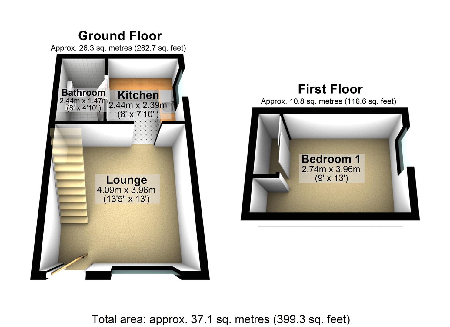Floorplan.Northumbrian Way, North Shields